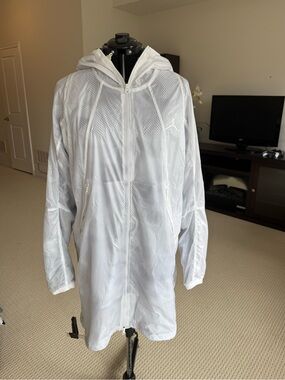 Jordan Men’s Retro 7 Pinnacle Translucent Hooded Parka Jacket